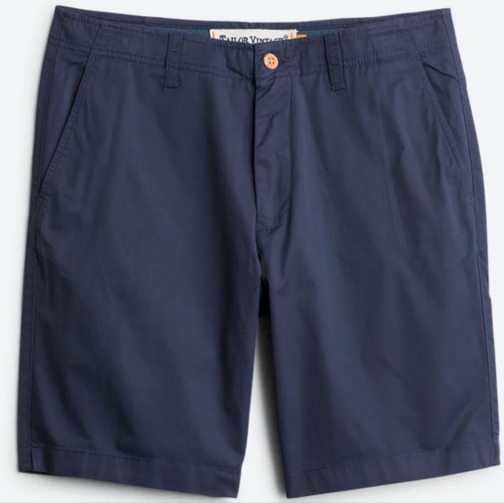 Tailor Vintage - Greenwich Edgewood Performance Navy Shorts